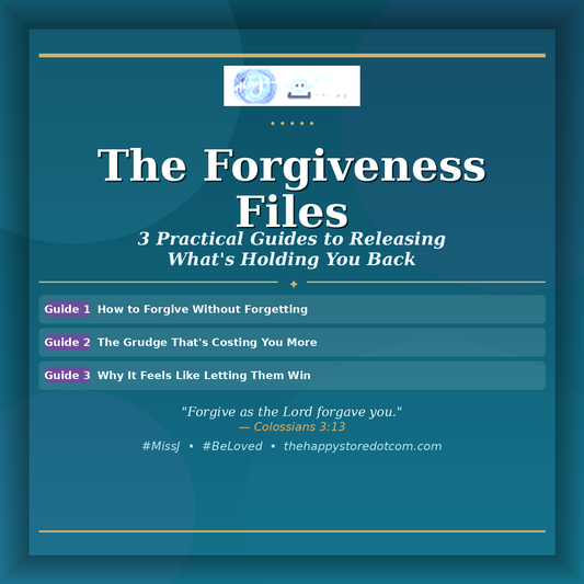 The Forgiveness Files — 3 Practical Guides to Releasing What's Holding You Back